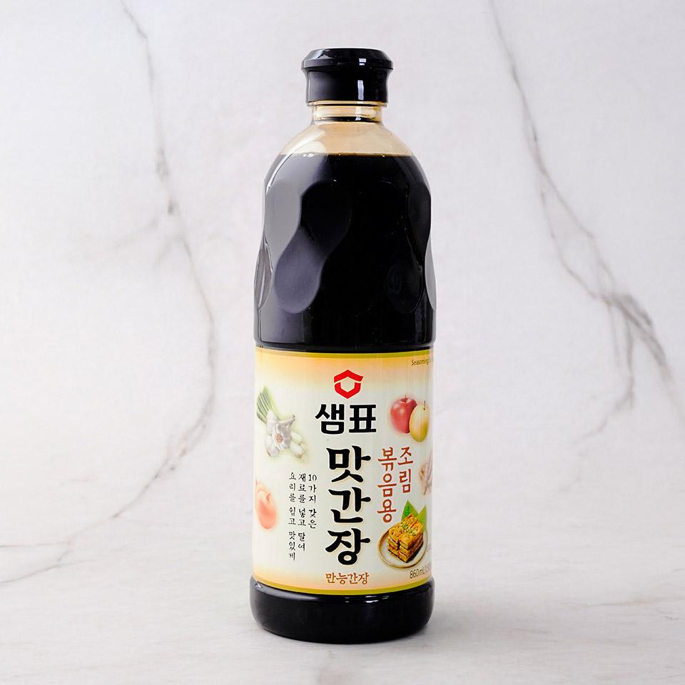 메가마트 샘표 맛간장 조림 볶음용 860ml - 상품 이미지