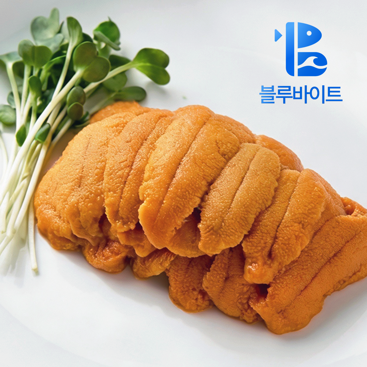 [블루바이트] 프리미엄 우니 100g 성게알 제철 냉동 냉장우니