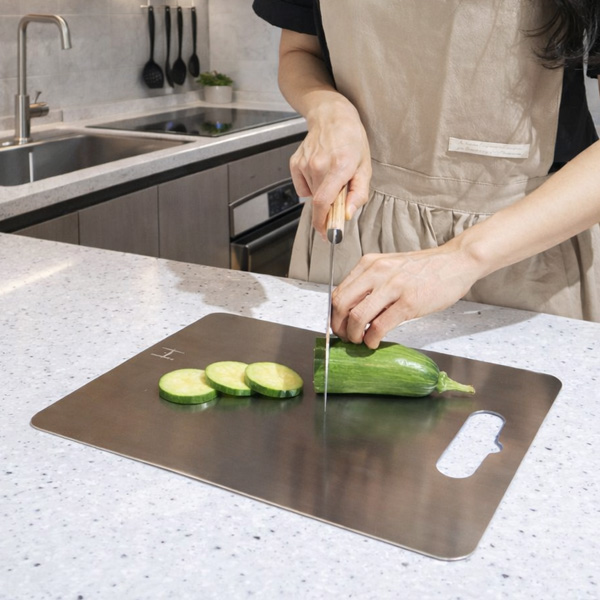 하우스웨어 퓨어 포티크 304 올스텐 하이제닉 컷팅 보드 양면 도마(대) 36x25cm - 상품 이미지