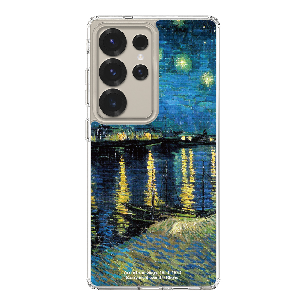 갤럭시 S25 울트라 명화 풍경 디자인 퓨어쉴드 투명 범퍼 플러스 케이스 - 상세 이미지 5