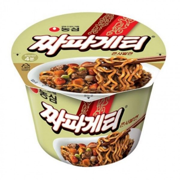 16개입 농심 짜파게티큰사발 큰사발면 짜파게티컵라면 농심짜파게티 사발면 큰사발 - 메인 이미지