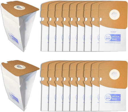 구도트라 20팩 진공백 유레카 스타일 MM 3670 3680 시리즈 용기 교체 부품 60295A 60295B 60295C 60297A 20 Pack