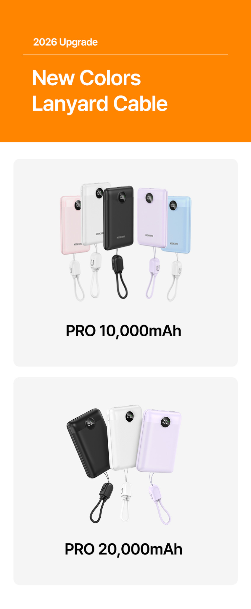 코끼리 10000mAh 보조배터리 미니 슬림 대용량 C타입 고속 비행기 경량 휴대용 스트랩 판매처 상세 정보 이미지 3