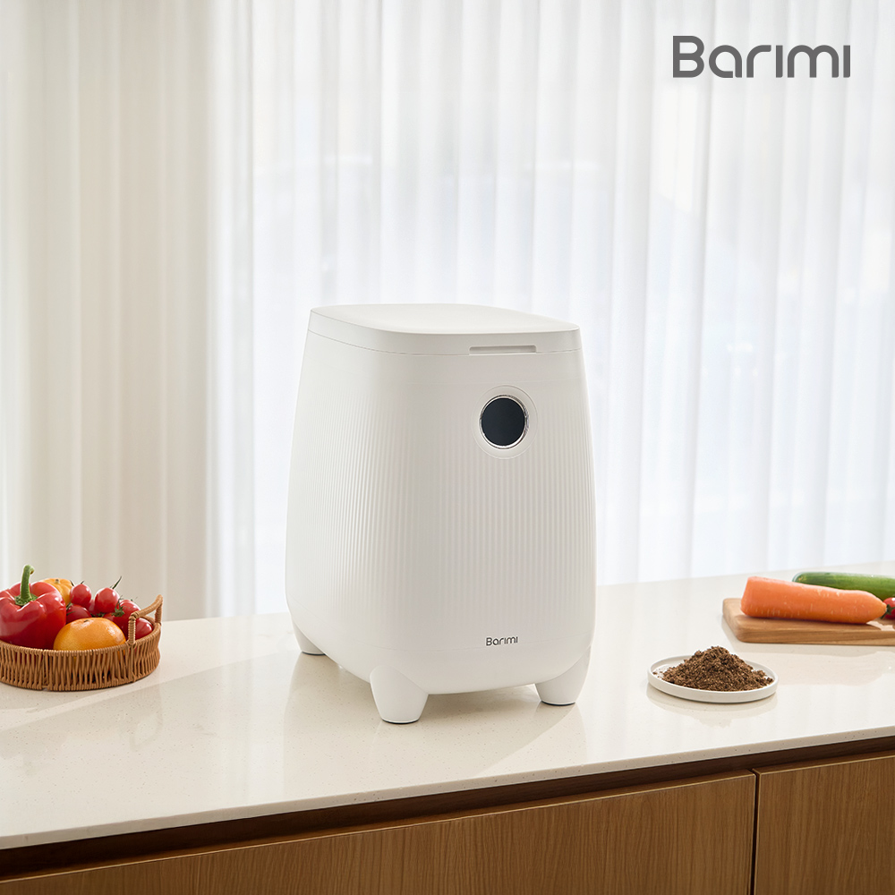 바리미 가정용 미생물 음식물처리기 건조기 GL-005 화이트