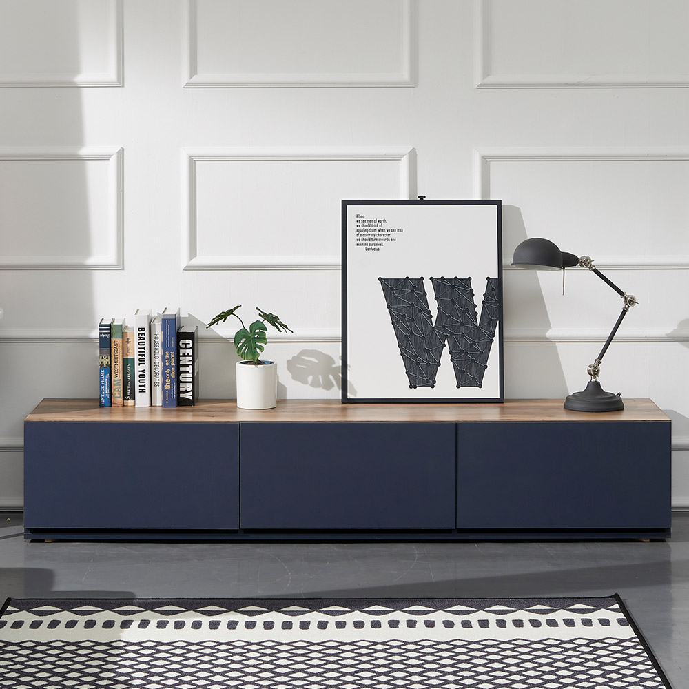 장인가구 체르니 1500 TV 티비 다이 서랍형 낮은 거실장