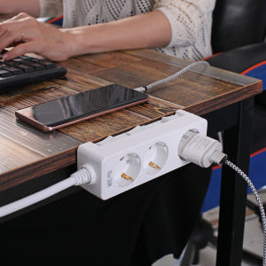 국산 개별 접지 4구 멀티탭 더슬림 안전 멀티 콘센트 네모탭 1.5m 실사용 후기 | 효과 있을까? - 상품 이미지 3