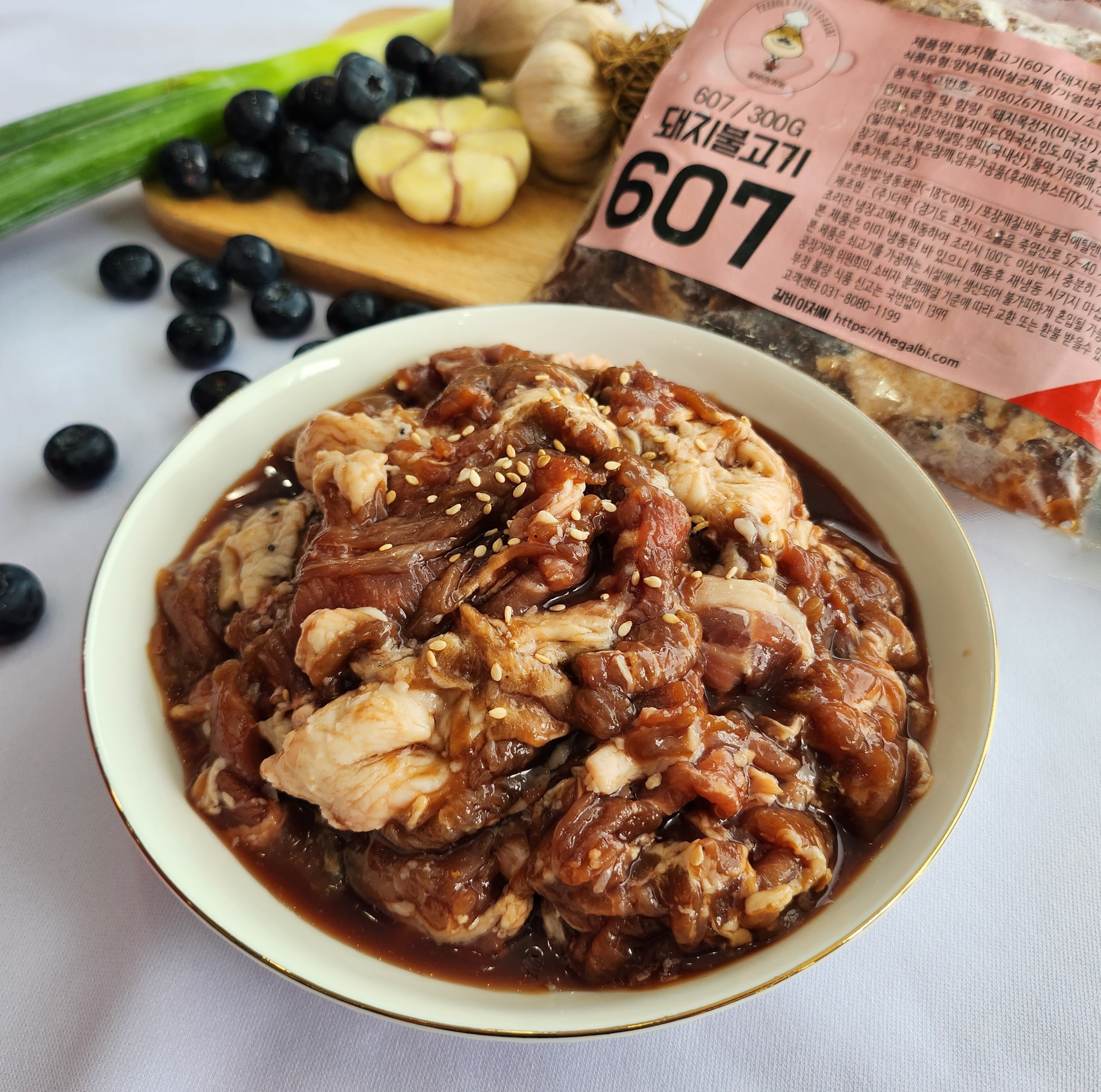 갈비아저씨 제육볶음 돼지불백 2팩 600g+600g - 상세 이미지 3