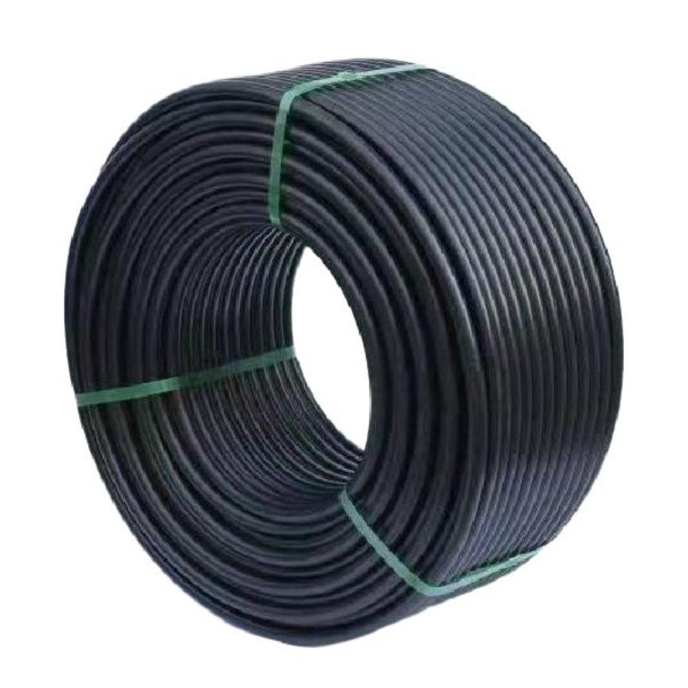 농업용 흑편사호스 PE 파이프 원예용 관개 관수자재 수도관 고무호스 25x2.3mm (6분관) 200m - 상세 이미지 3
