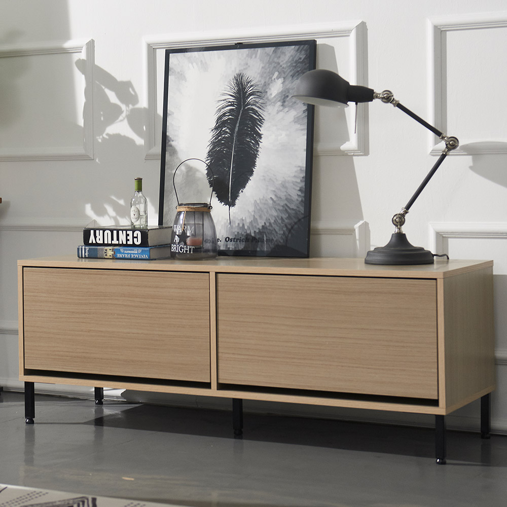 장인가구 체르니 1200 TV 티비 다이 서랍형 높은 거실장