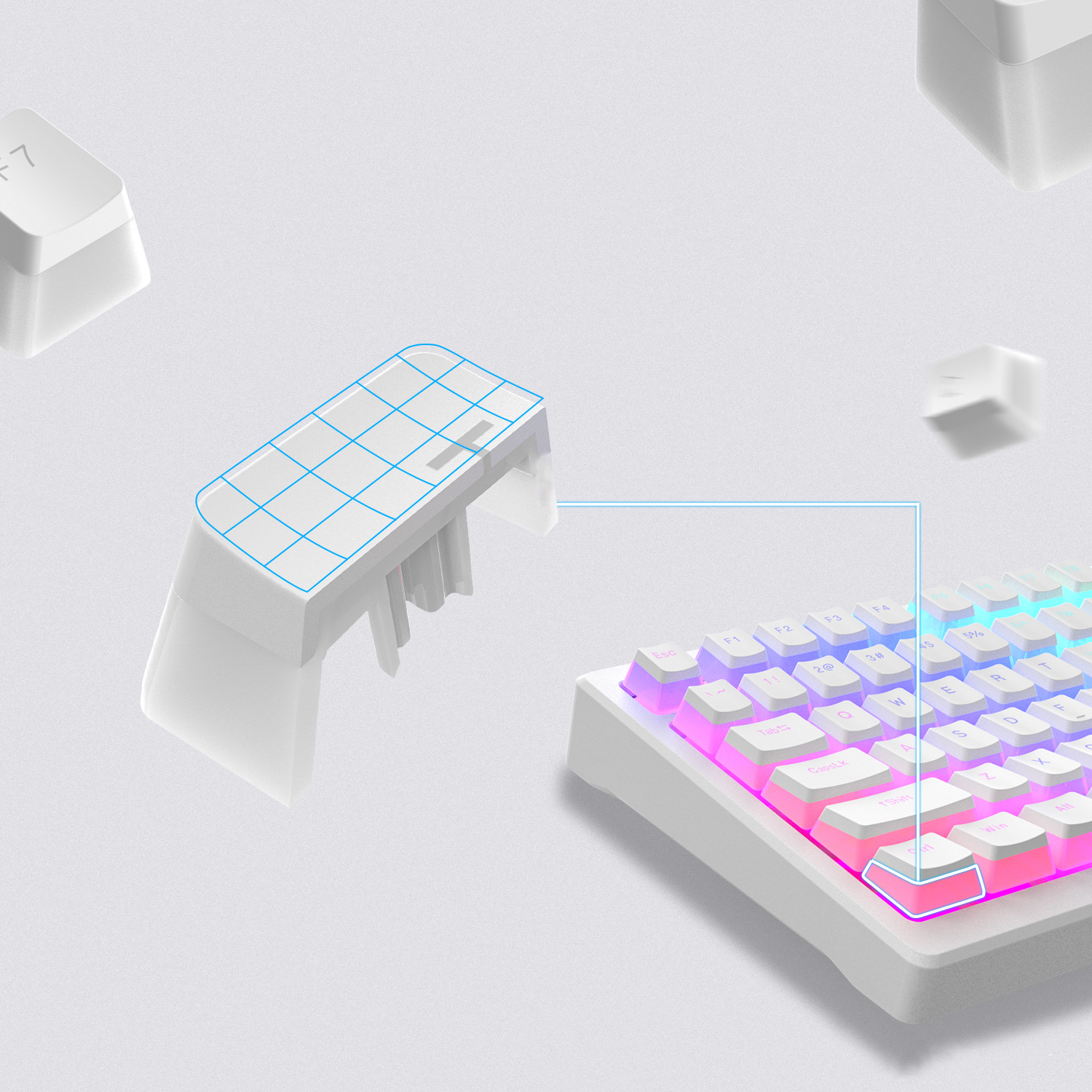 기계식 키캡 화이트 LED 키캡 OEM PBT 키캡 키캡 추천 키캡 사용 꿀팁
