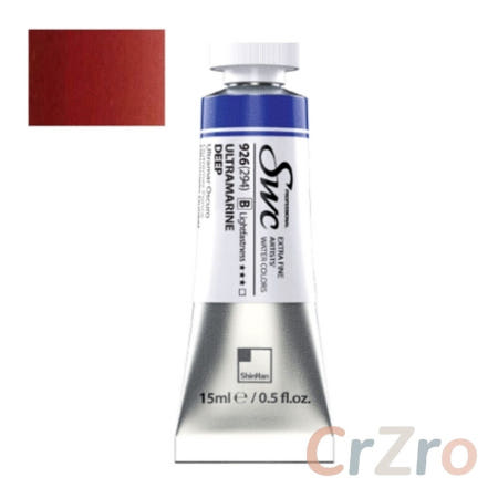 나랑다랑해협력사 신한 SWC 수채화물감 로즈매더 15ml 전문가용 미술 화구 3개입