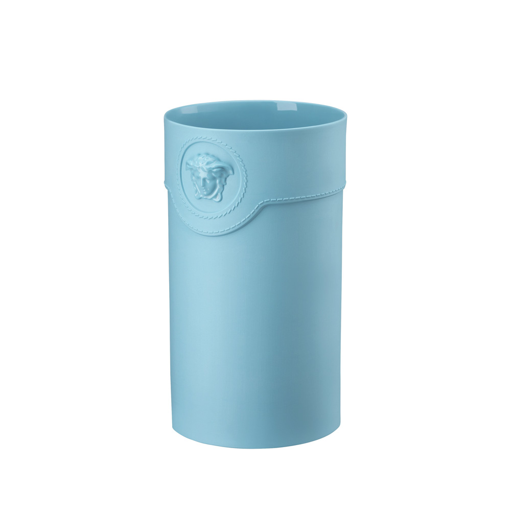 [베르사체] 메두사 원통 화병 블루 1p (30cm) - 상세 이미지 2