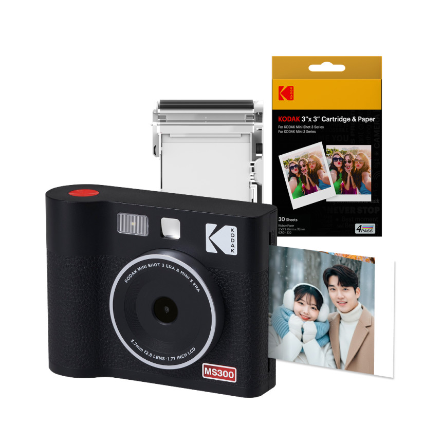 코닥 포토프린터 필름카메라 미니샷 3 ERA + 카트리지 38매 번들 MS300 사진 3