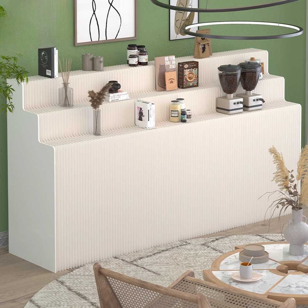 행사용 접이식 종이 거치대 이동식 오브제 거치대 38-73x30x200-300cm(2단) - 상세 이미지 3