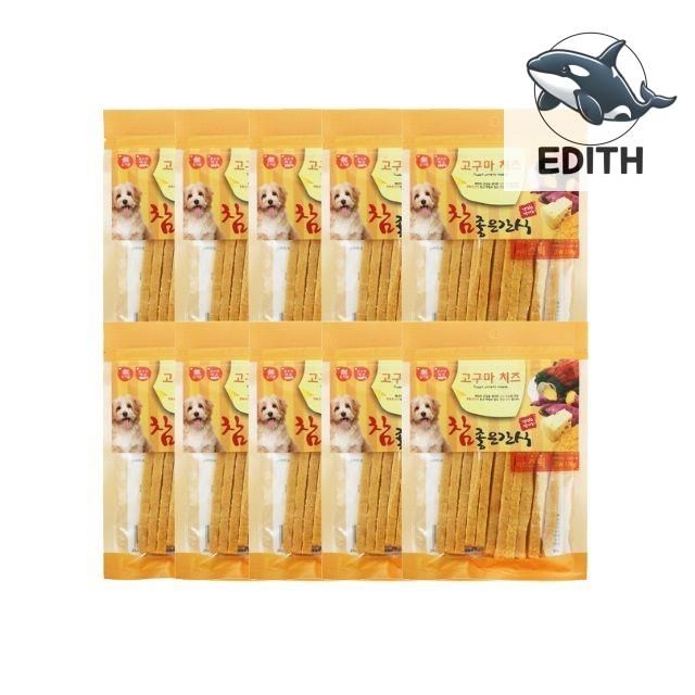 영양간식 고구마 치즈스틱 120g 애견 전용 - 상품 이미지