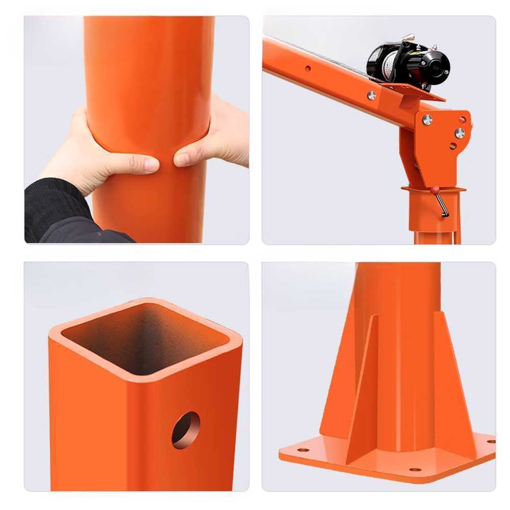 이동식 차량 크레인 기중기 공사 현장 화물 인양 220V 500kg (유선) - 상세 이미지 5