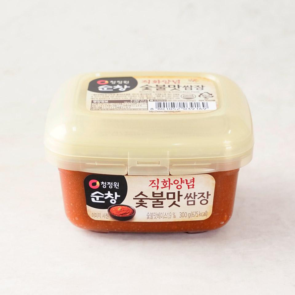 메가마트 대상 청정원 숯불맛쌈장 300g - 상품 이미지