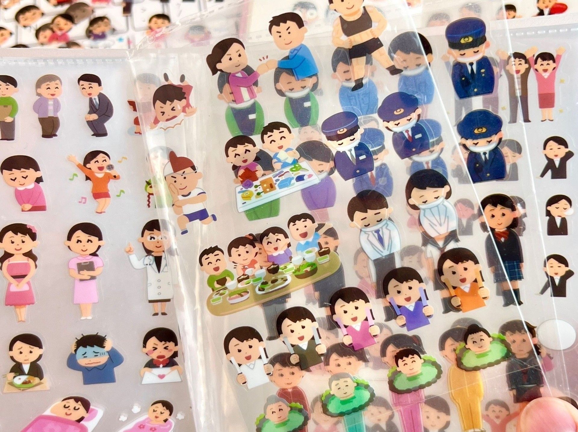 (12SET) 일본 감정표현 표정 스티커 일본 일상 스티커 다꾸 폰꾸 캐리어 폰 핸드폰 에어팟 노트북 다이어리 꾸미기 스티커 감성 데일리 스티커 - 상세 이미지 5