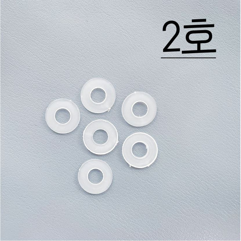 NEW 아일렛 와샤 PE와샤 1호~9호 (100개) - 상세 이미지 3
