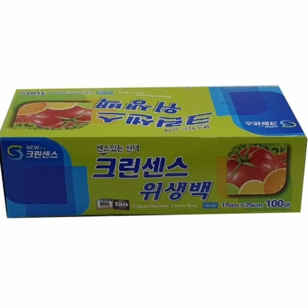 위생봉투 미니 비닐팩 100매 휴대용 위생백 소형 쓰레기봉투 - 상품 이미지