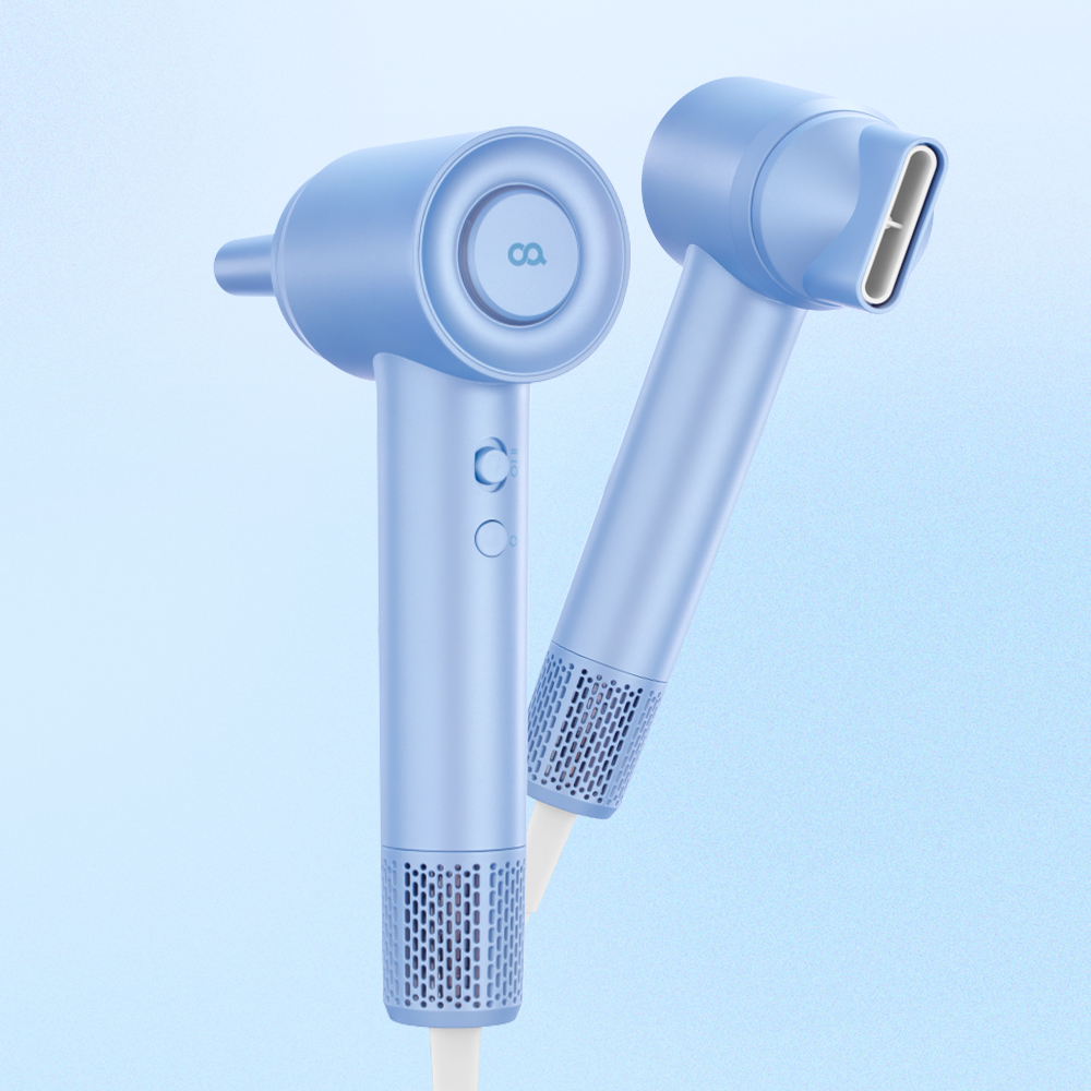 오아 에어리 미니 드라이기 고속 BLDC 헤어 드라이어 음이온 초경량 휴대용 여행용 수영장 헬스장 기숙사 가벼운 드라이 제품 이미지