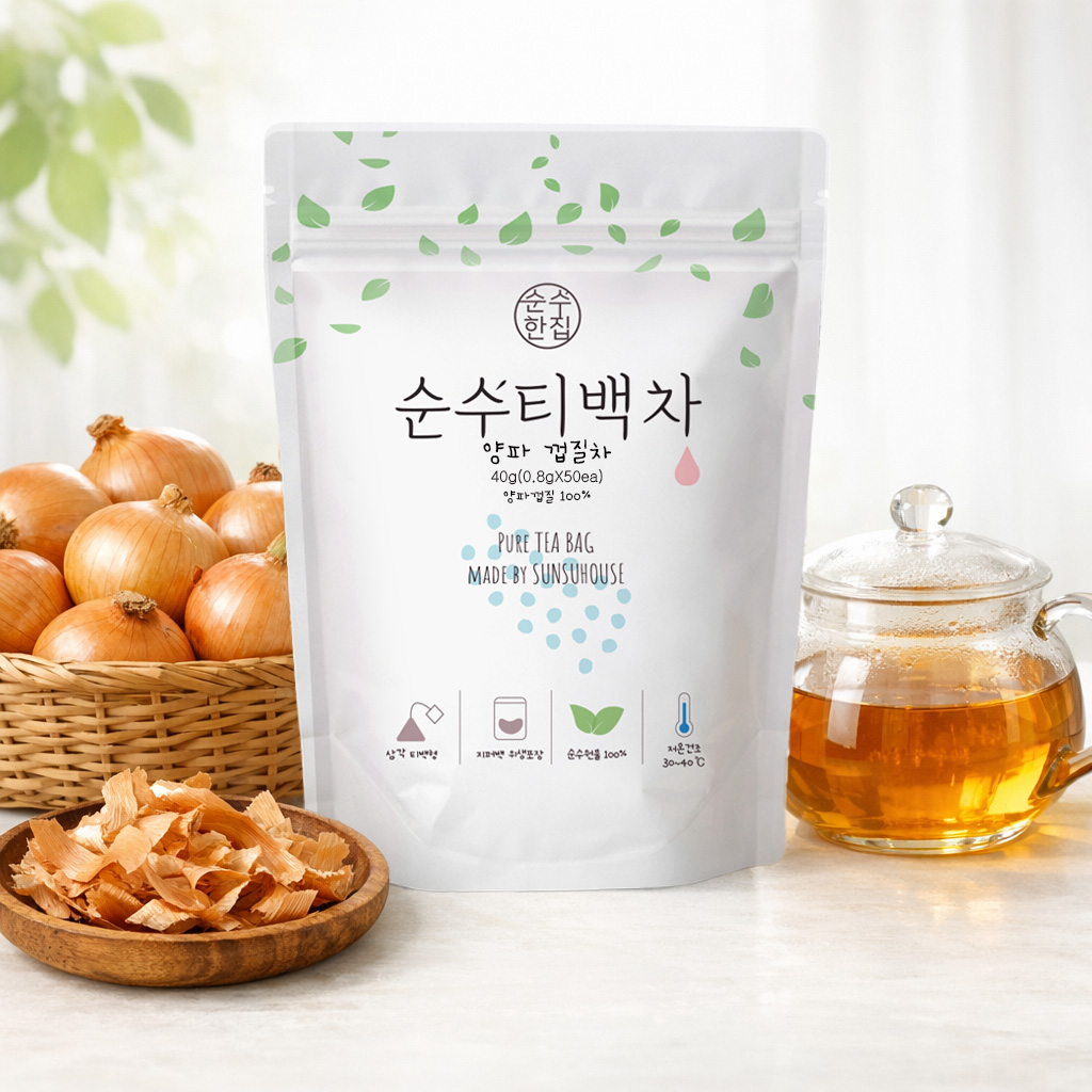 국산 양파껍질차 티백 50개입 이미지 3