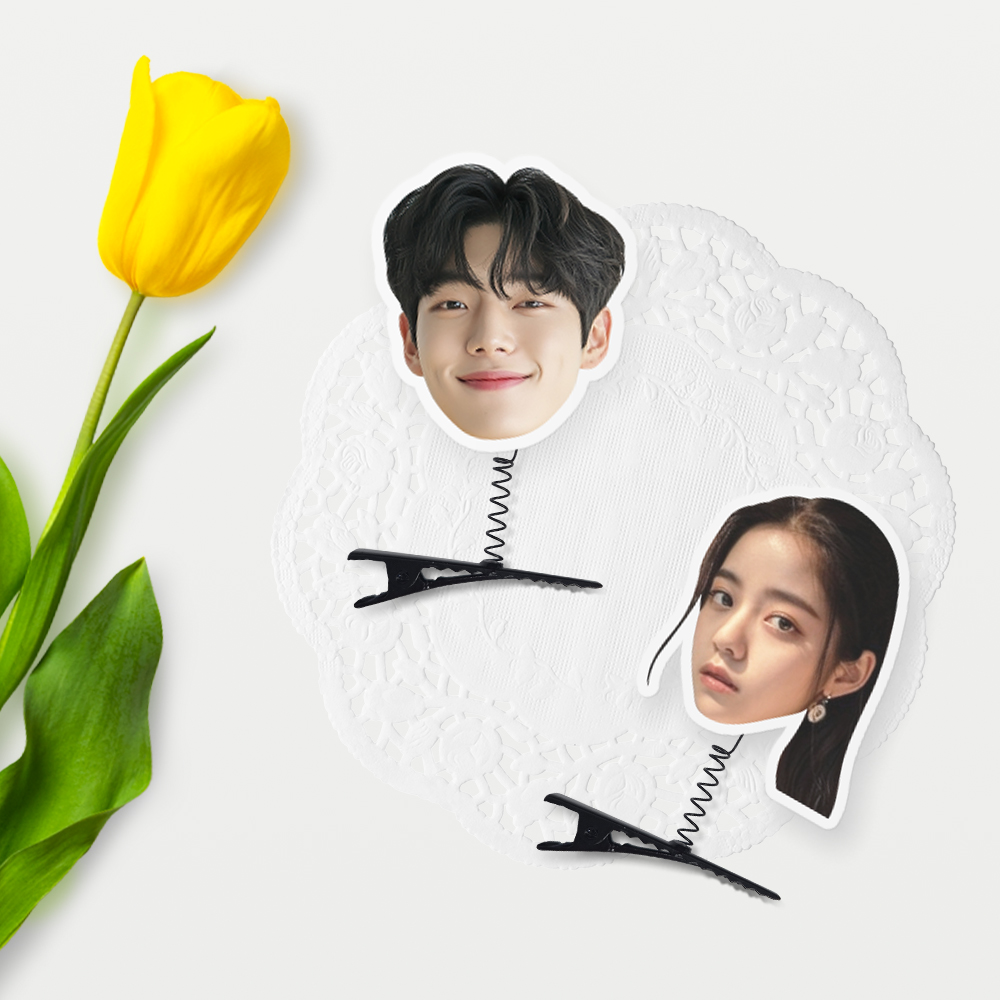 얼굴 머리핀 응원 콘서트 토퍼 케이크토퍼 승진 생신 생일 이벤트 장식 이미지 3