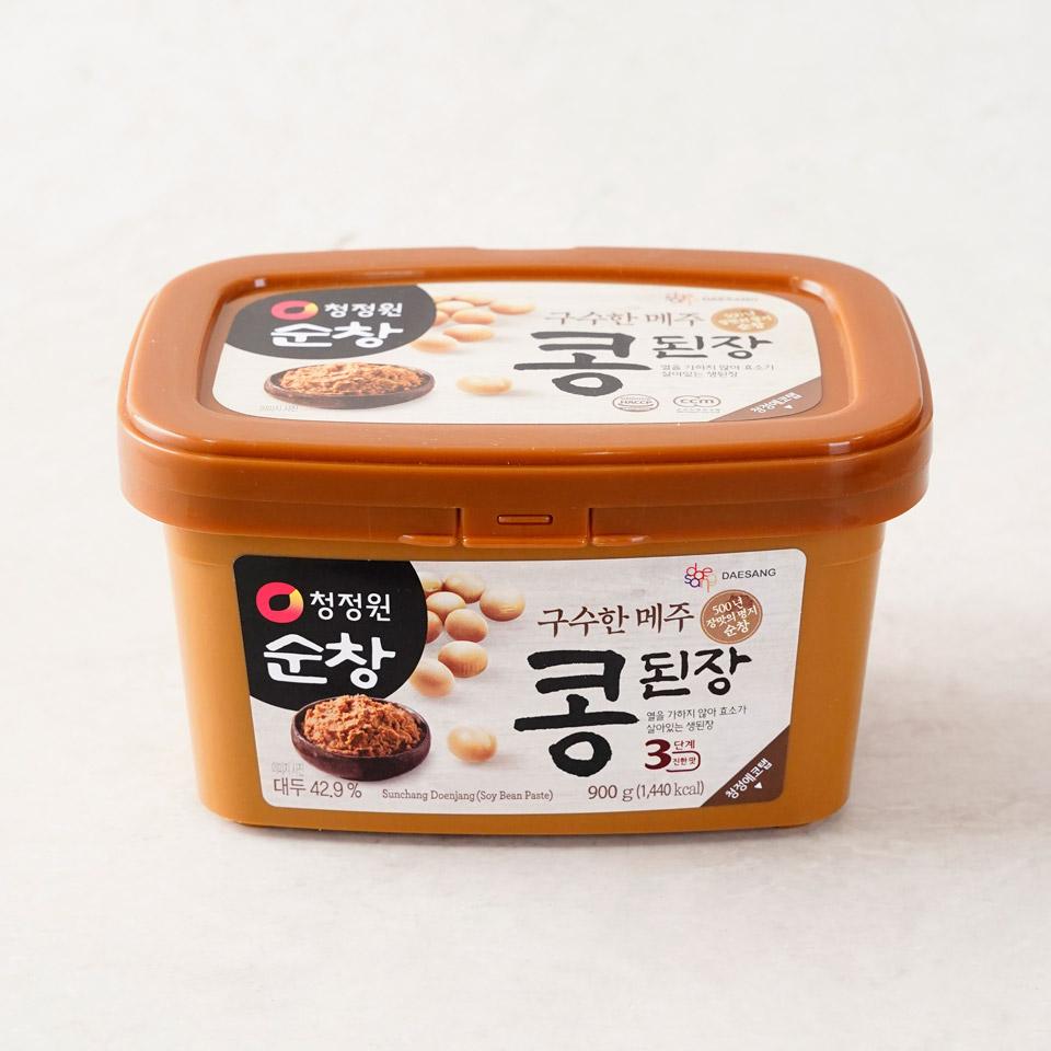 메가마트 대상 청정원 콩된장 900g - 상품 이미지