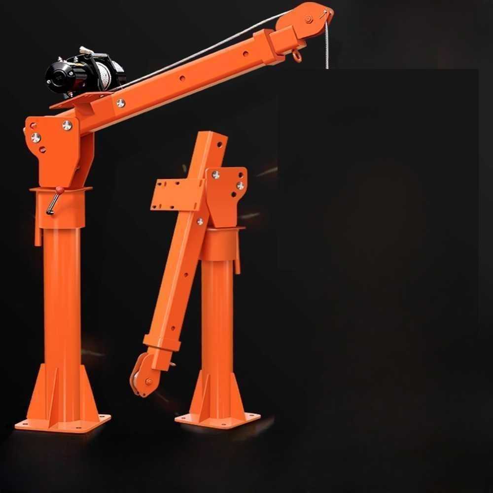 이동식 차량 크레인 기중기 공사 현장 화물 인양 220V 500kg (유선) - 상세 이미지 3