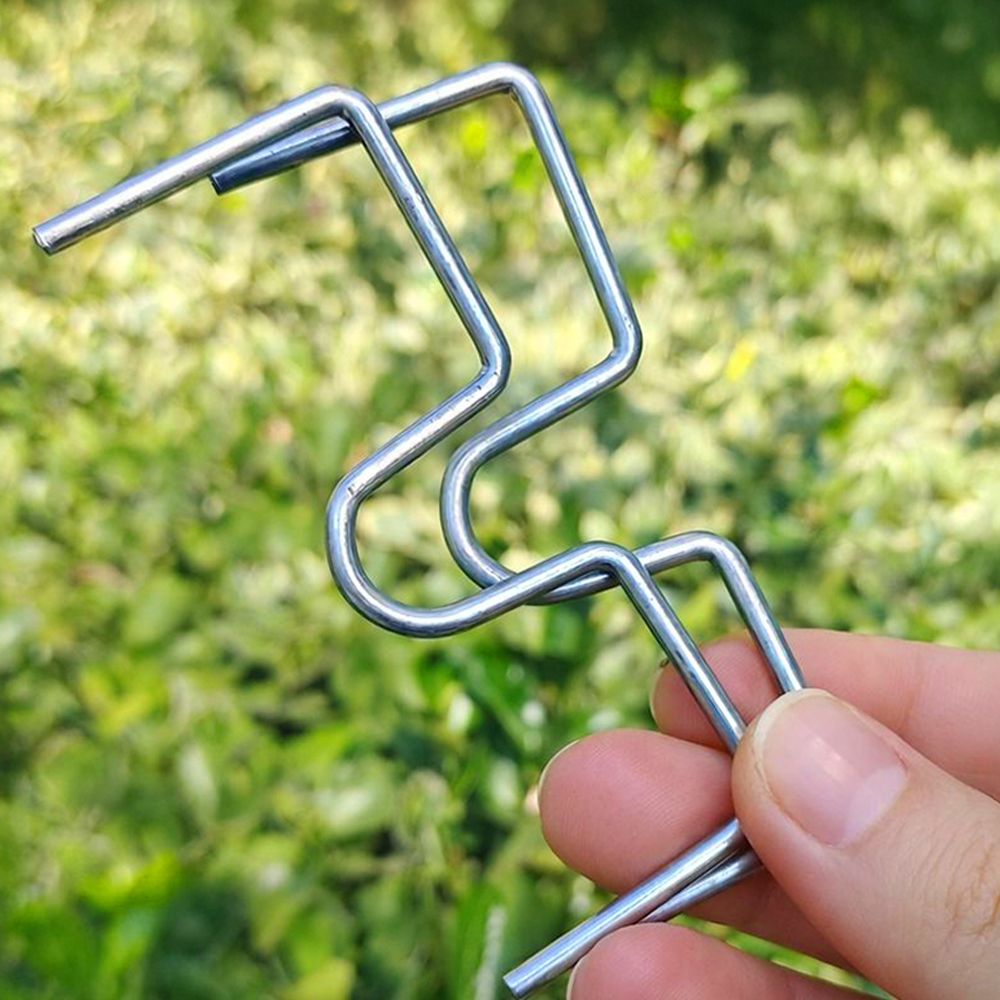 나뭇가지 고정 E클립 사고 나무가지유인 이클립 50개 소형 이미지 3