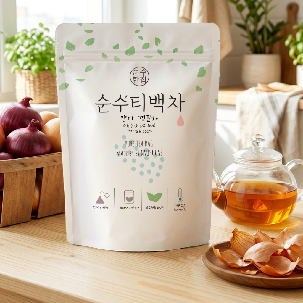 국산 양파껍질차 티백 50개입 이미지 4