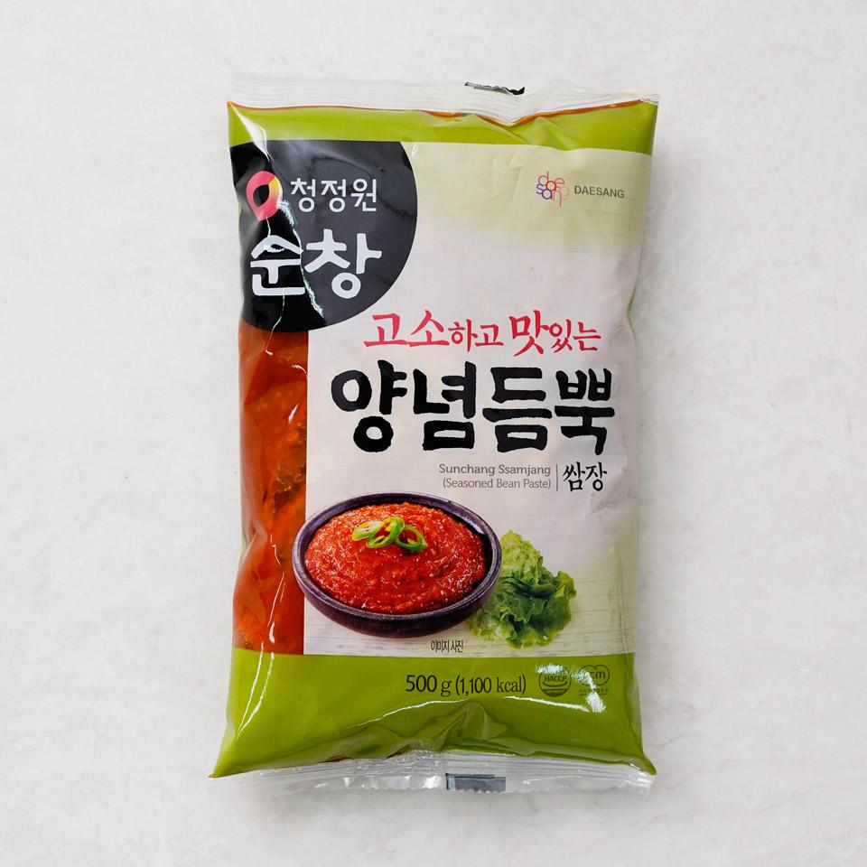 메가마트 대상 청정원 순창 양념듬뿍 쌈장 500g - 상품 이미지