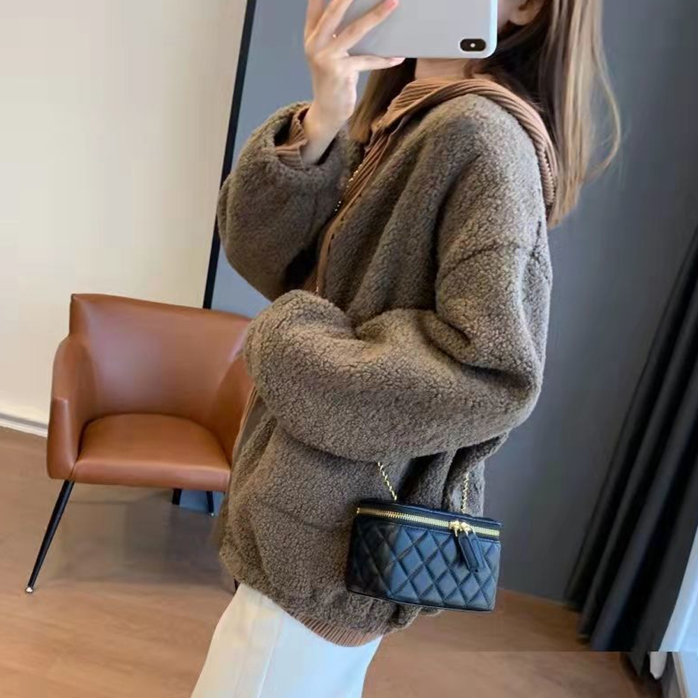 SD-251253 점퍼 트루니 데일리 양털 포켓 - 상품 이미지