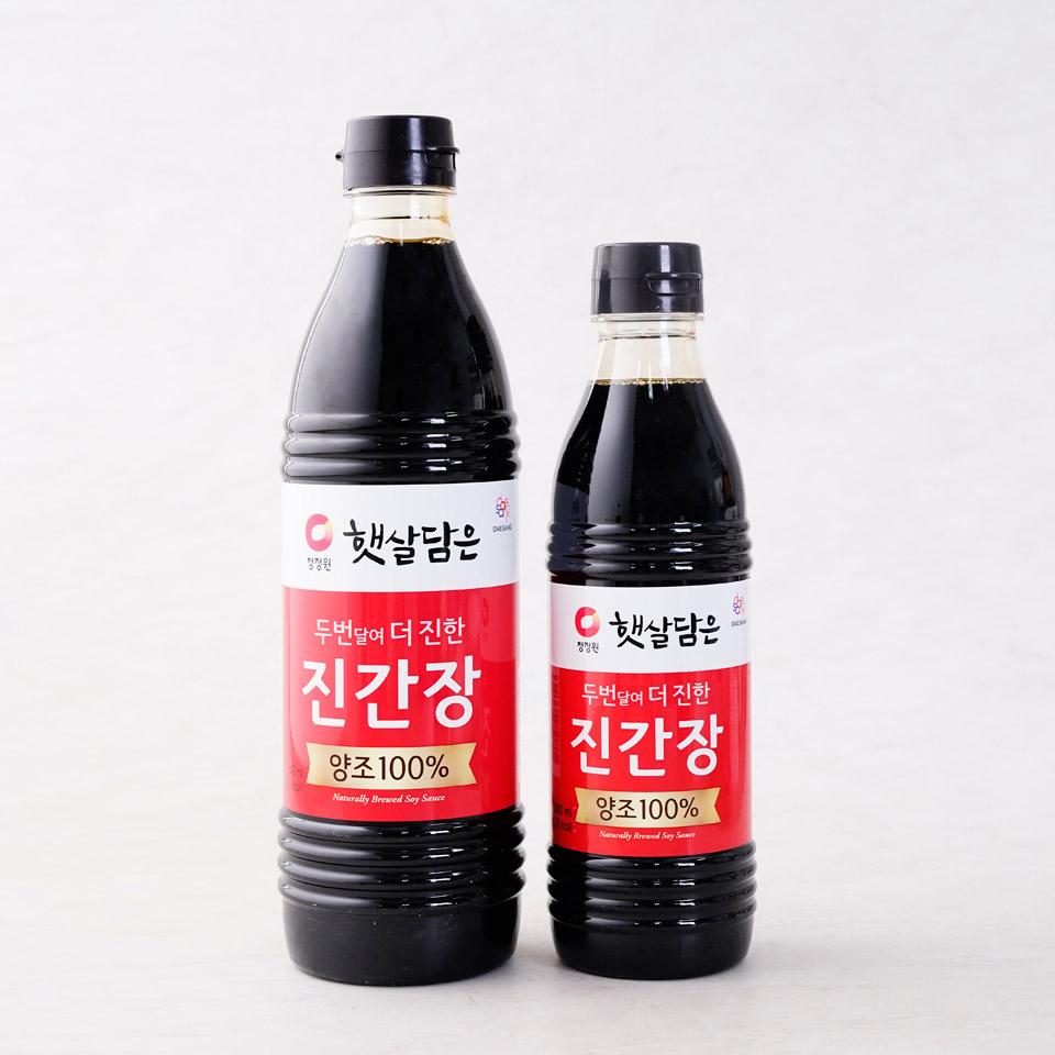 메가마트 대상 청정원 햇살담은 진간장 500ml - 상세 이미지 2