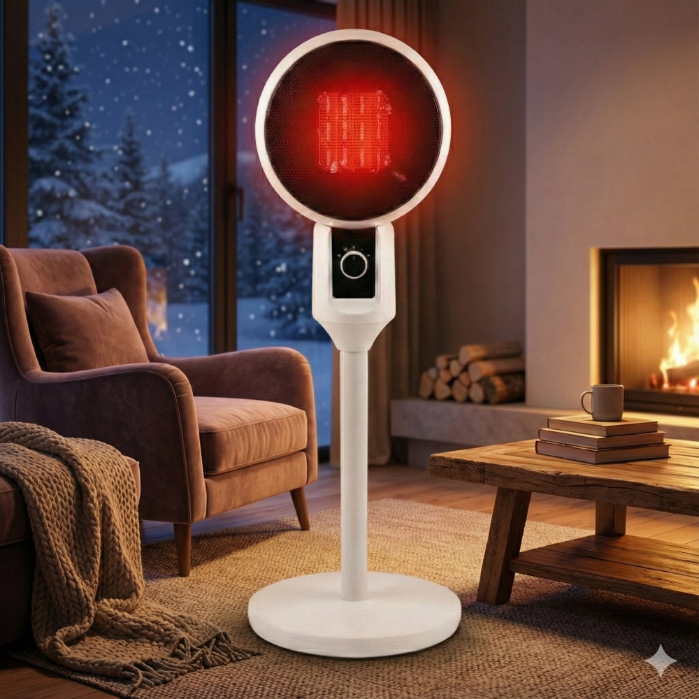 저전력 무소음 온풍기 사무실 가정용 팬히터 난방기 열풍기