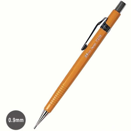 제도샤프 P209 0.9mm 샤프심 연필 겉모양 정밀 기구 필기구 필기 연습 도구 미세