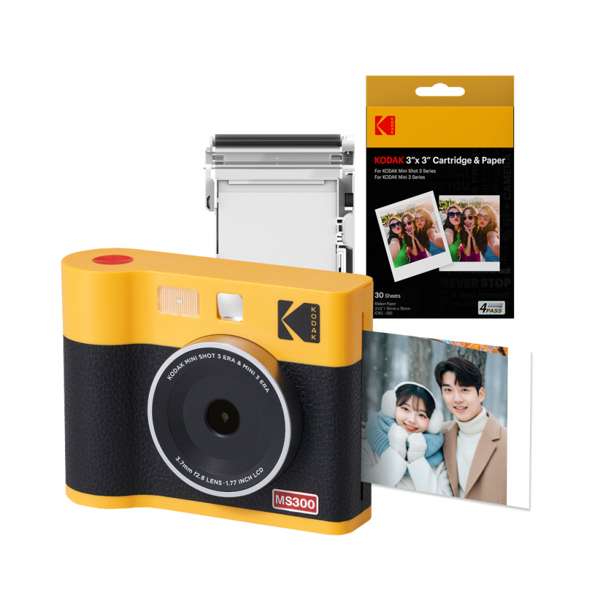 코닥 포토프린터 필름카메라 미니샷 3 ERA + 카트리지 38매 번들 MS300 사진 2