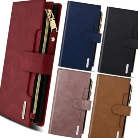 지퍼케이스 LG 가르텐 지퍼 스트랩 다이어리 케이스 Q92 Q920