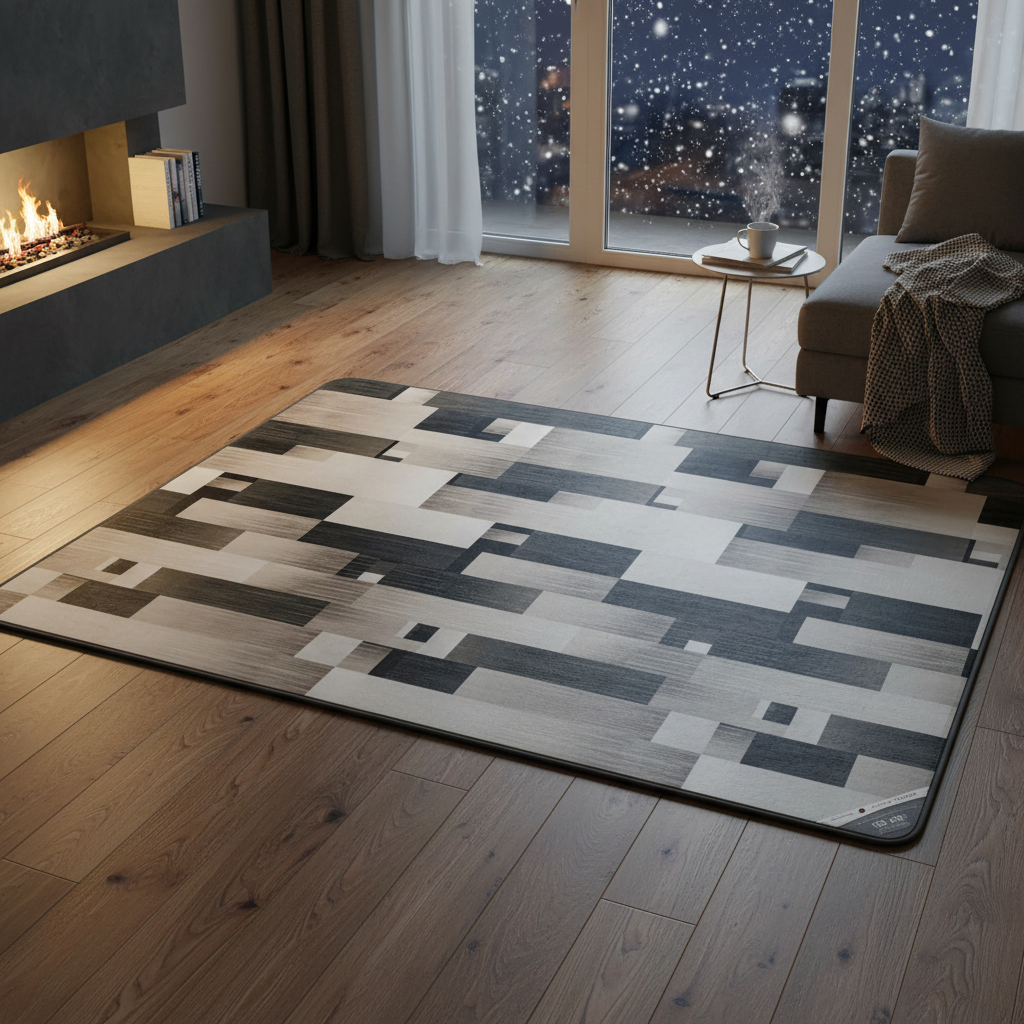 신일전기장판 탄소매트 EMF 전자파없는 아기 점보 거실, 270x183, 그레이