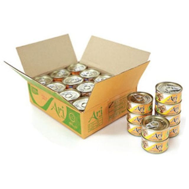 Tabby 아리 참치캔 80g 1박스 24개입 고양이 간식 - 상품 이미지