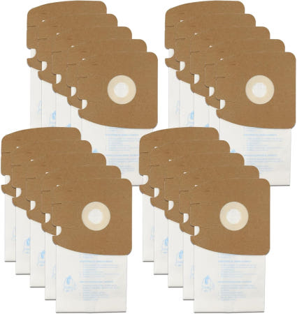 20개입 교체용 필터 MM 페이퍼 진공청소기 백 Eureka & Sanitaire Style 3670 3680 60295 60295A 60295B 60295C 60296