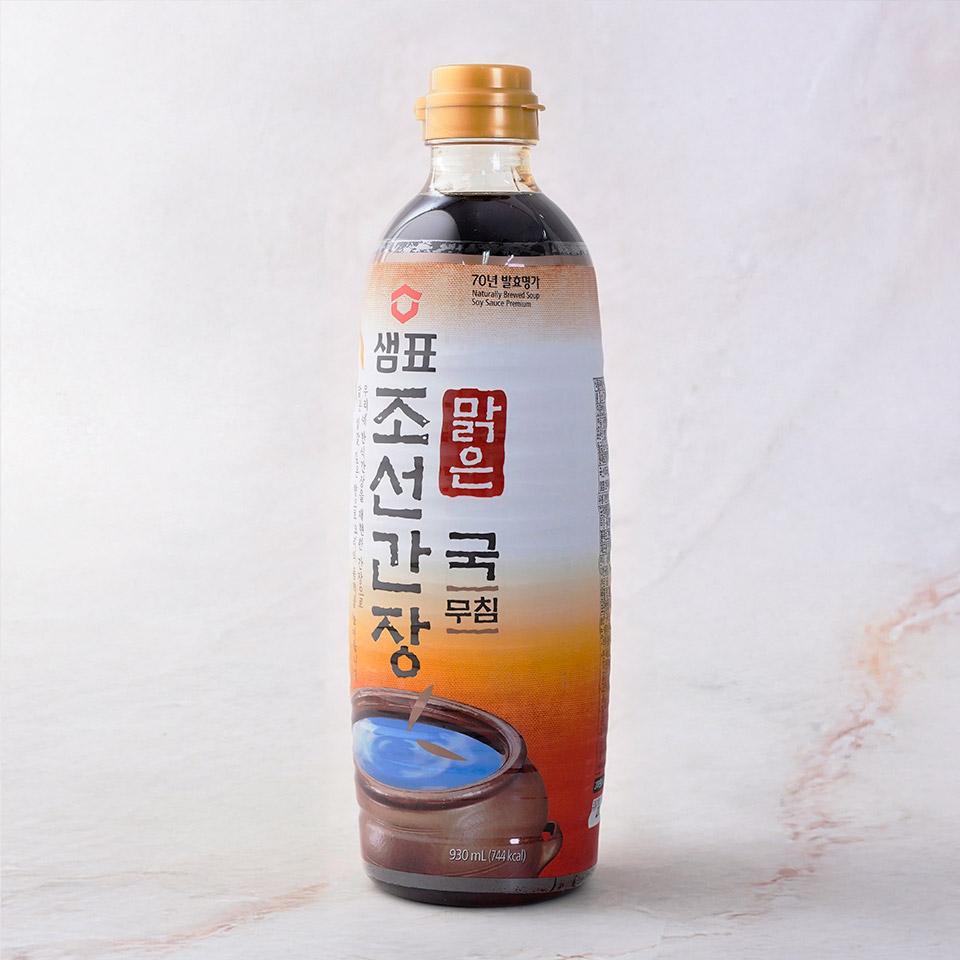 메가마트 샘표 맑은 조선간장 930ml - 상세 이미지 2