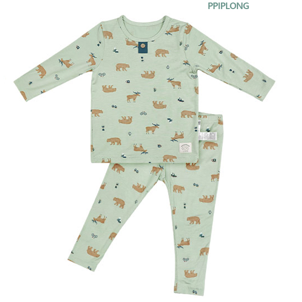 삐삐롱 아동 주니어 겨울 모달내복 키즈 실내복 세트 초등학생 남여 공용 부드러운 내의 150 - 상품 이미지