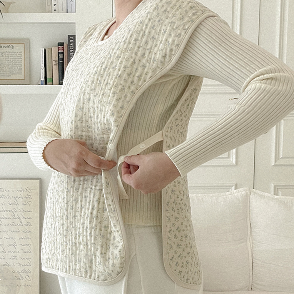 베이비소풍 방수 엄마 턱받이 / 엄턱 육아 앞치마 수유 트림 패드 육아조끼