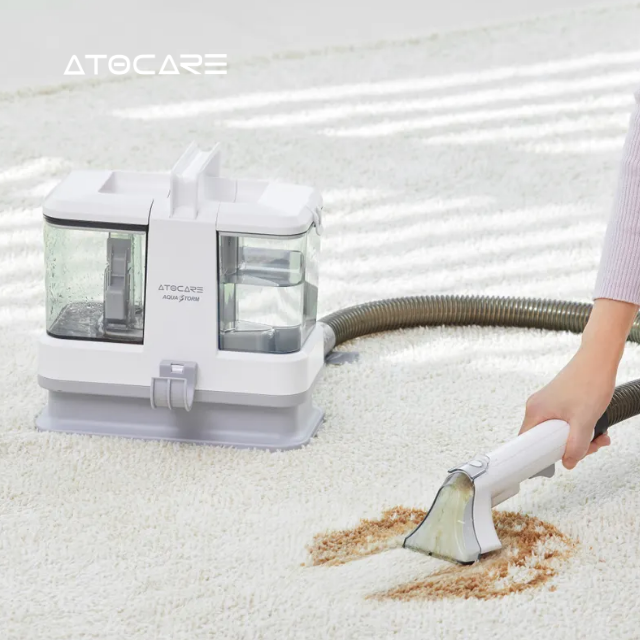[N배송] 아토케어 아쿠아스톰 습식청소기 패브릭 쇼파 매트리스 카페트 침구 물흡입 살균