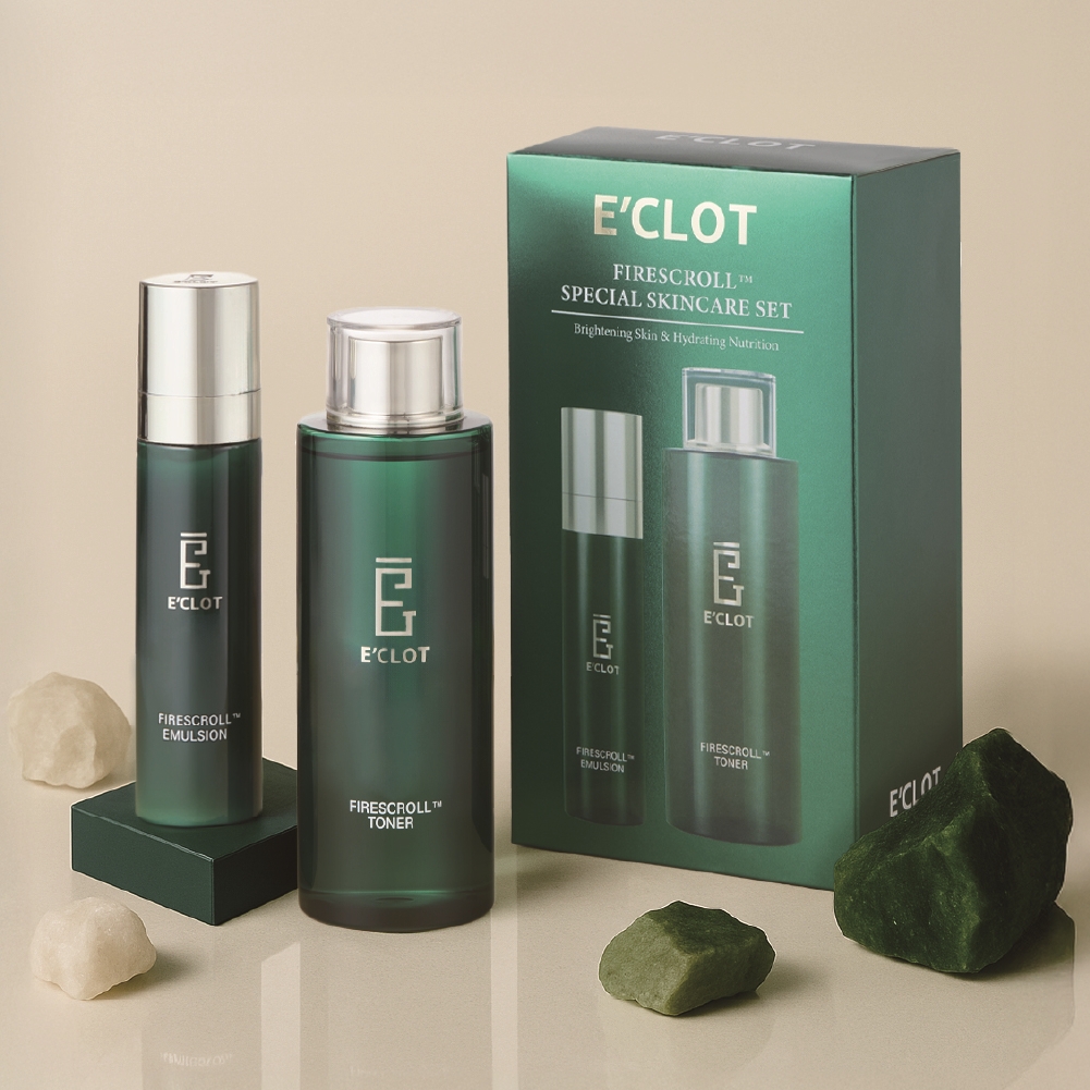 익클로 파이어스롤 탄력 진정 토너 350ml + 에멀전 100ml 스킨 케어 2종 세트 - 상세 이미지 2