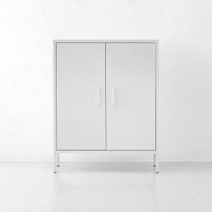 MKB 캐비넷 모던세로중 2문 수납장 8001015 80x40x102, ... 솔직 후기 | 실제 배치 사진 포함 - 상품 이미지 1