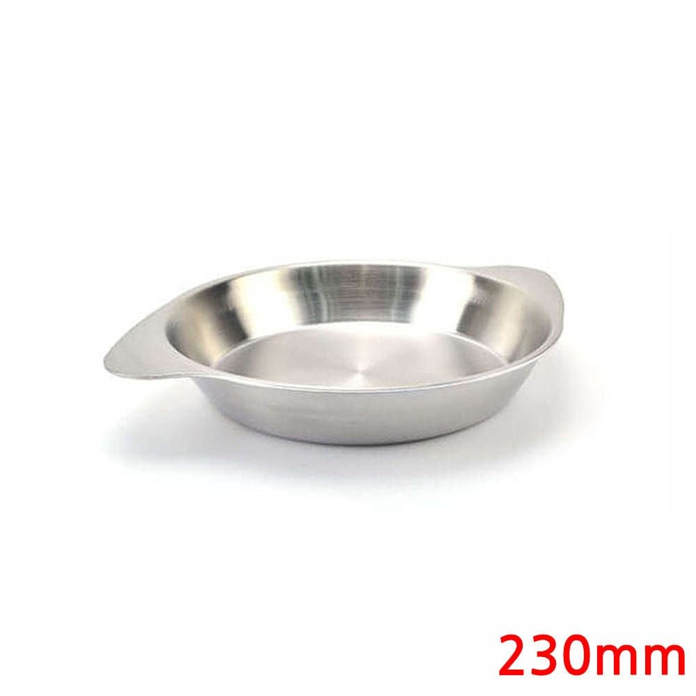 일체형 스텐 빠에야냄비 인덕션겸용 230mm - 상품 이미지