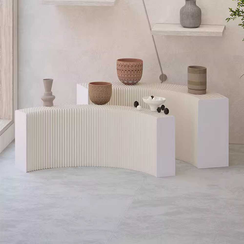 종이 디피 거치대 접이식 구조 홍보용 전시 진열대 78x42x300-400.62x20cm - 상세 이미지 5
