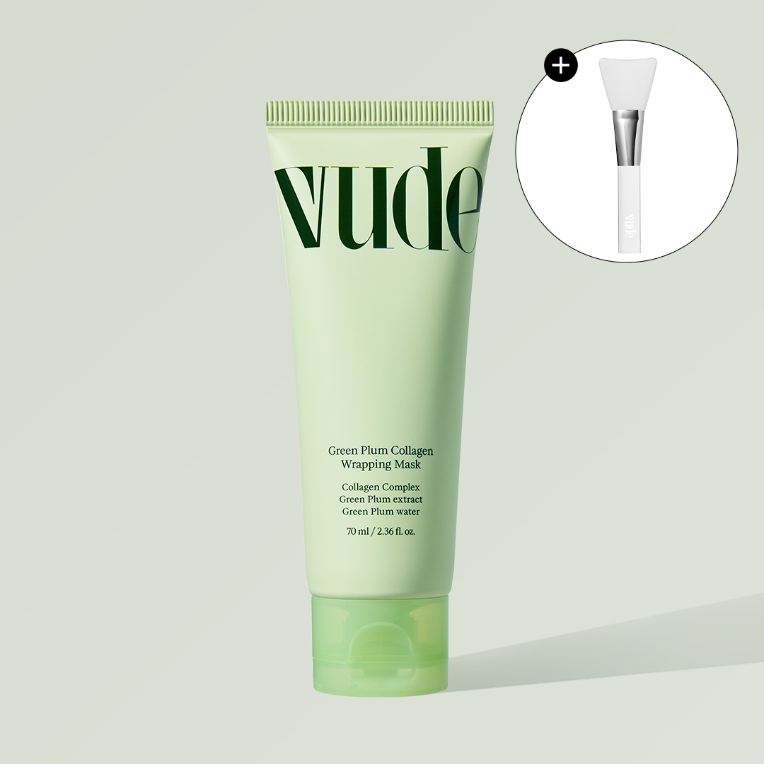 뷰드 청매실 글로우 마스크 70ml 쿨링마스크 열감완화 모공탄력 물광마스크 - 상품 이미지